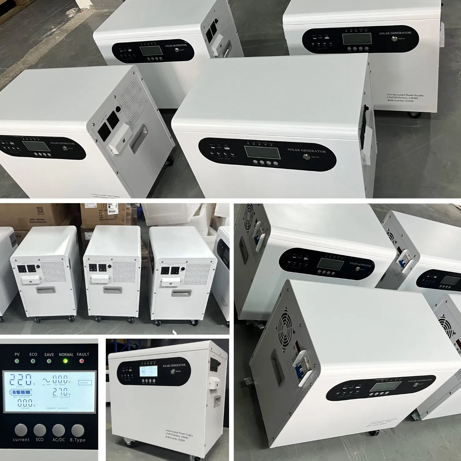 Jm-Factory Directly Wholesale Home Storage Battery with Solar Hybrid Inverter LiFePO4 24V 25.6V 150ah Portable Power Station Lithium Battery