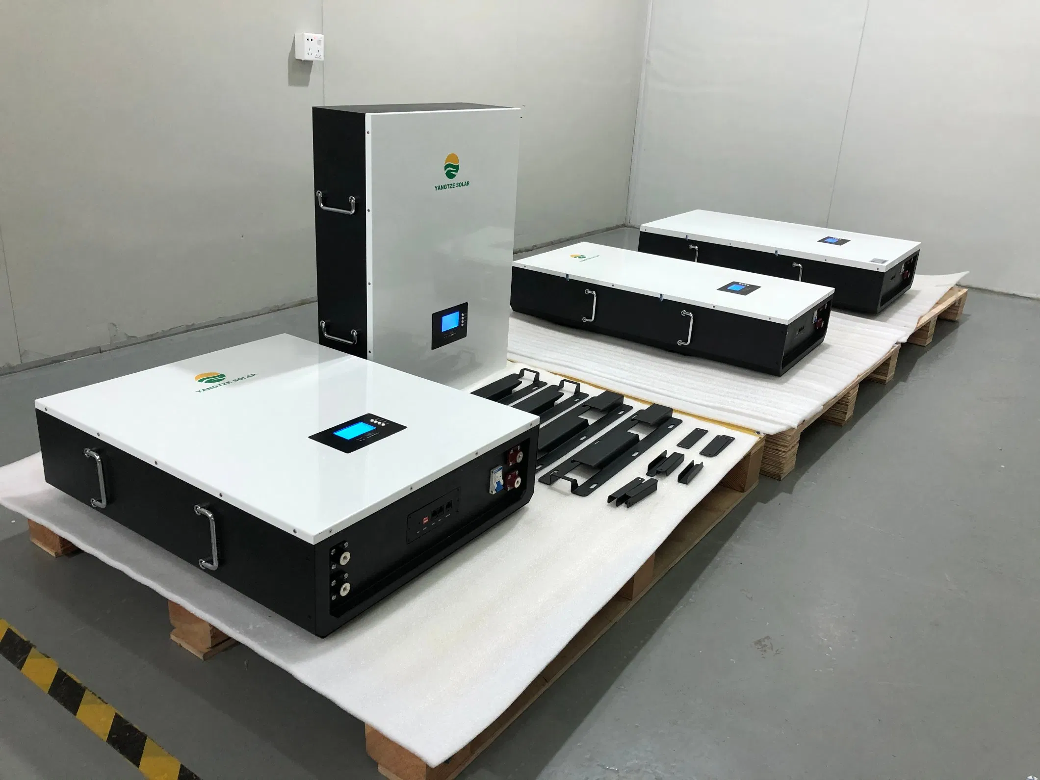 Wall-Mounted 8000 Cycles Life 5kwh 48V 100ah Energy Storage LiFePO4 Lithium Battery Pack with Smart BMS RS485 for Solar System UPS Telecom