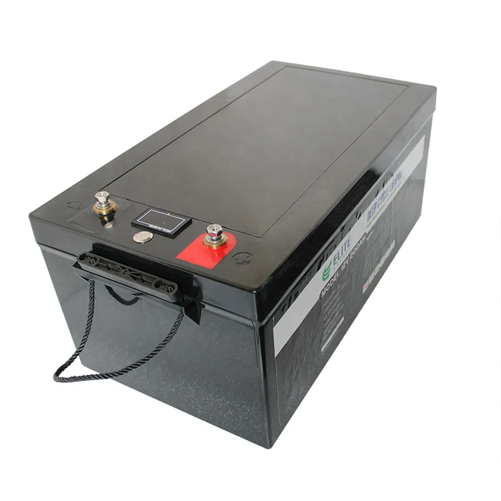 Elite Customzied Batteries Lithium 12V 200ah Solar Batteries 12V Home Storage LiFePO4 Battery Backup Li-ion Battery Pack