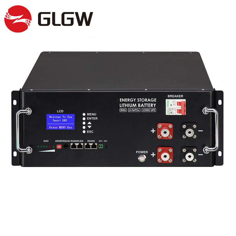 Rack Energy Storage Cabinet Backup LiFePO Lithium Battery for Home