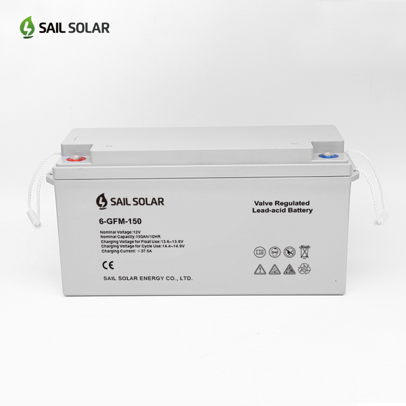 Hybrid Solar System Use Deep Cycle Battery Gel 12V 50ah 100ah 150ah 200ah
