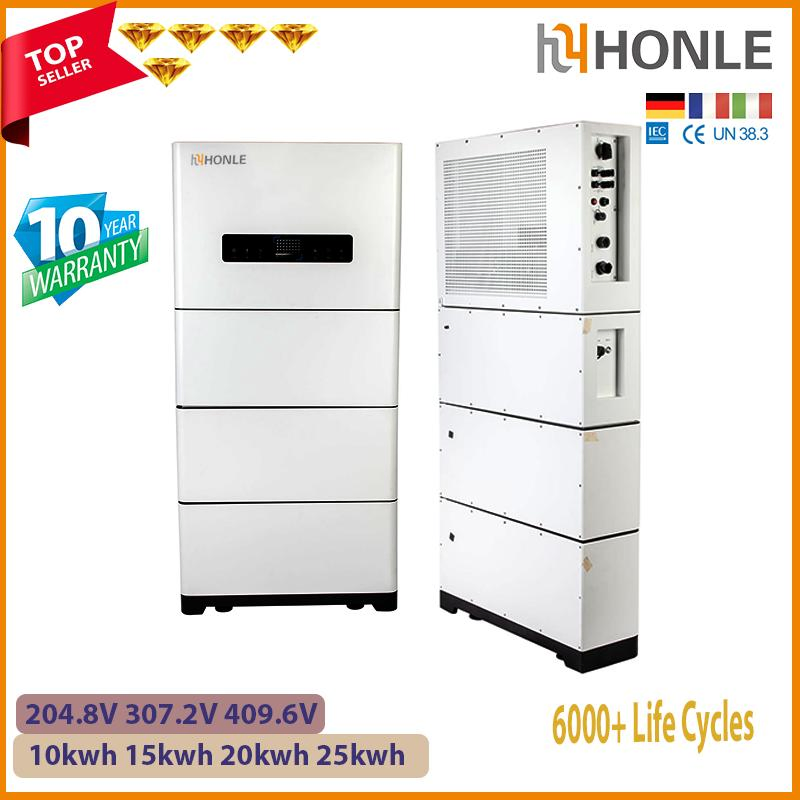 Honle Solar Generator Battety 25kwh 256V 100ah LiFePO4 Battery Pack High Voltage Energy Storage System