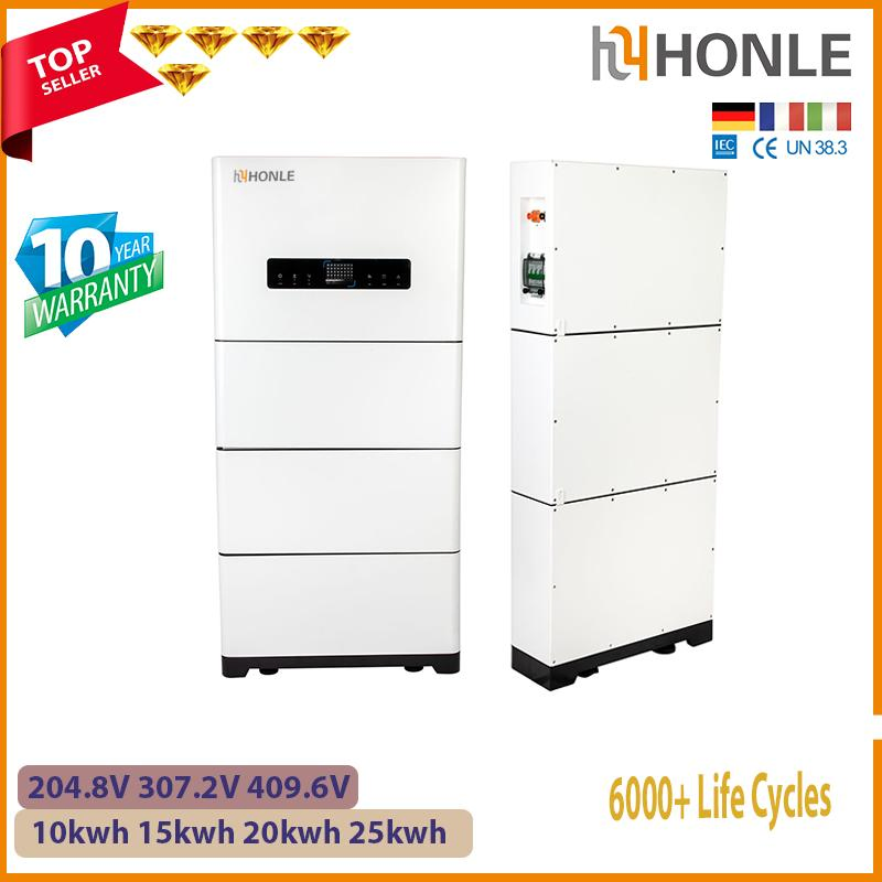 Honle Solar Generator Battety 25kwh 256V 100ah LiFePO4 Battery Pack High Voltage Energy Storage System