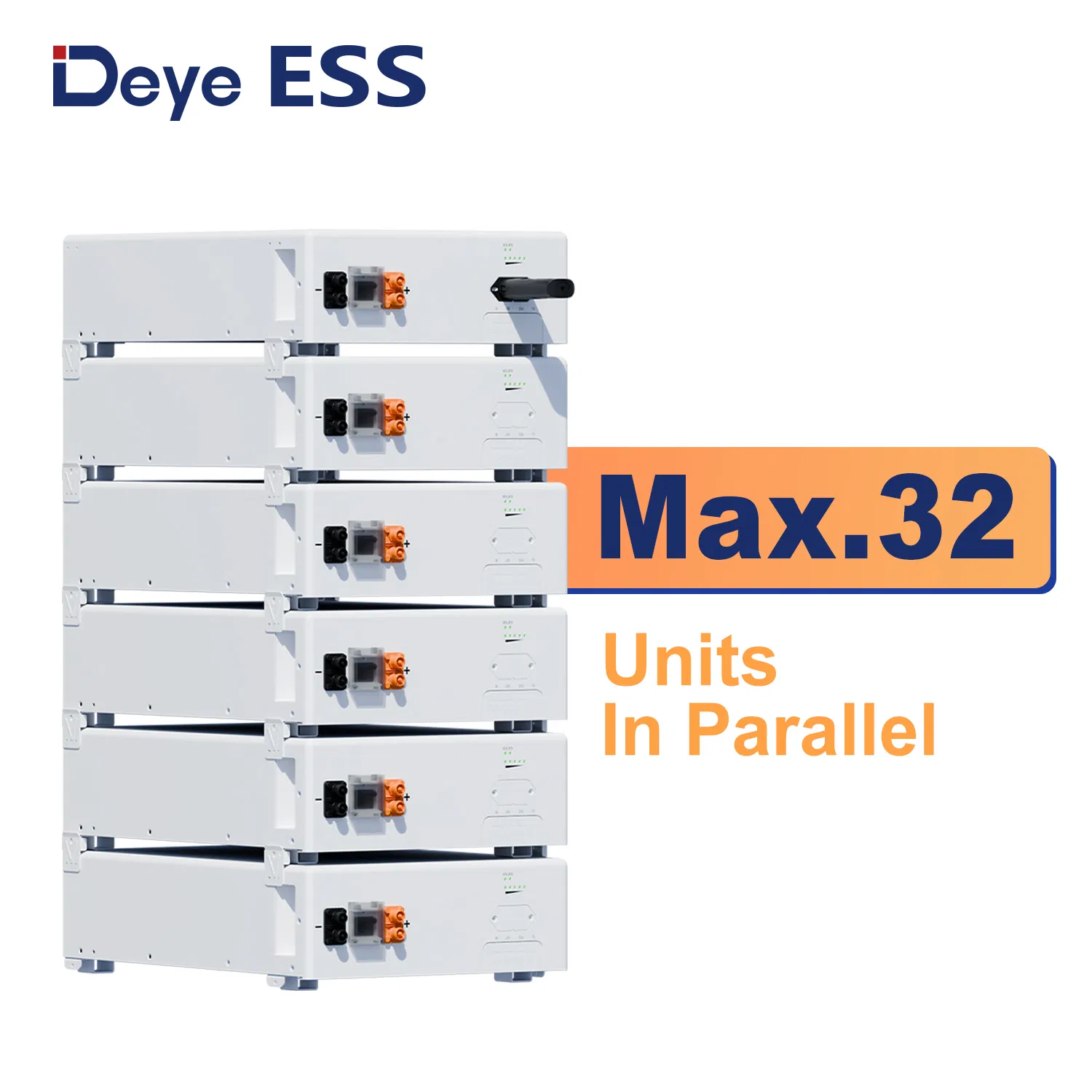 Deye Ess Se-F5 PRO 100ah Max 164kwh Best Home Lithium Energy Battery Storage Solutions