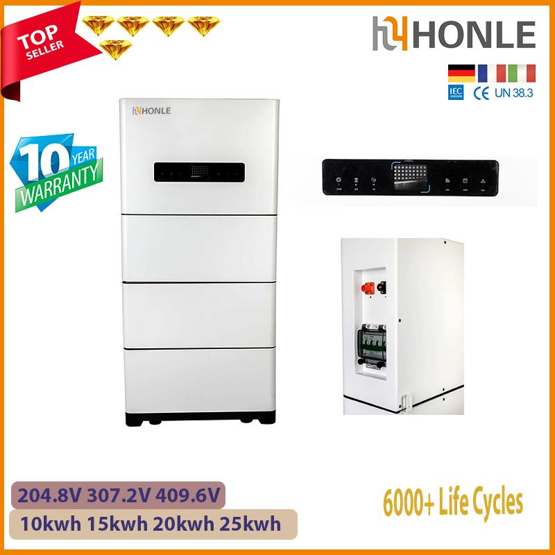 Honle Solar Generator Battety 25kwh 256V 100ah LiFePO4 Battery Pack High Voltage Energy Storage System