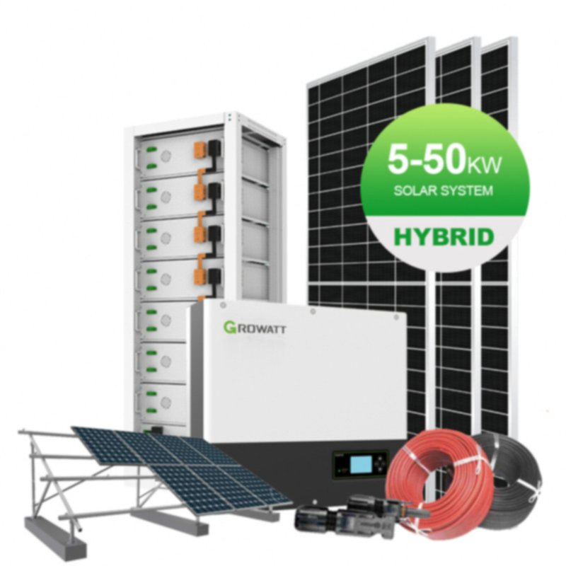 Household 5kwh 10kwh 15kwh LiFePO4 Lithium Battery Solar Panel Solar Home Energy Storage System