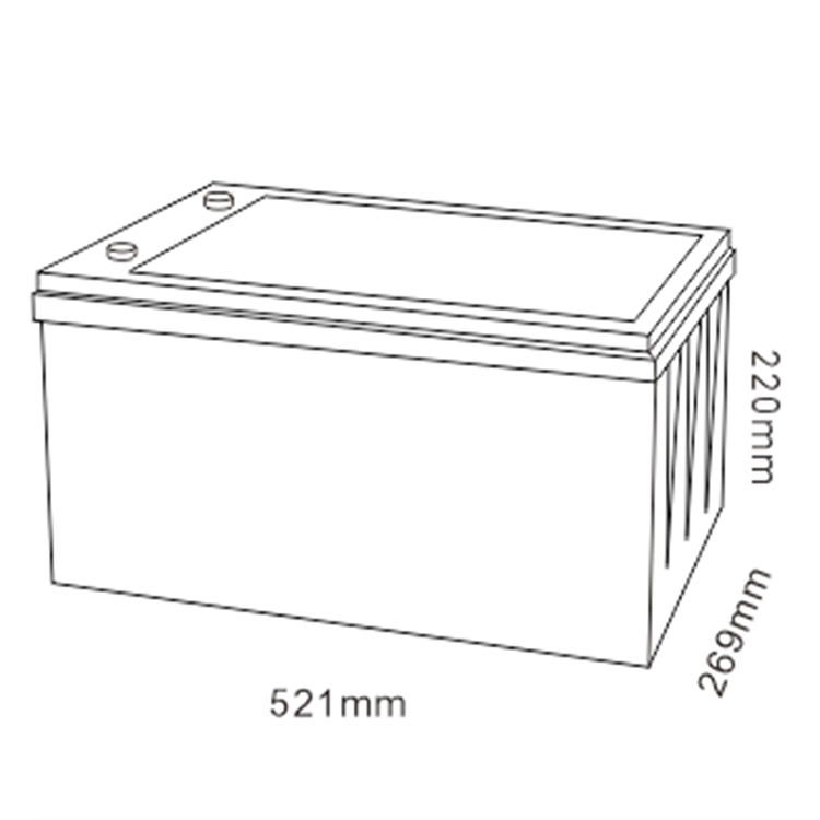 Mhb VRLA AGM Solar Deep Cycle Telecom Seal Lead Acid Dry 12V 250ah Battery Trade for Communication Equipment
