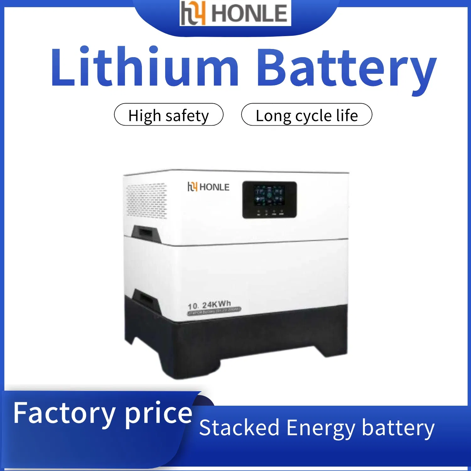 Advanced 51.2V 5kwh Stackable Lithium Battery for Sustainable Living, Solar Integration, and Reliable Energy Backup for Home Use Lithium Cell Portable Power