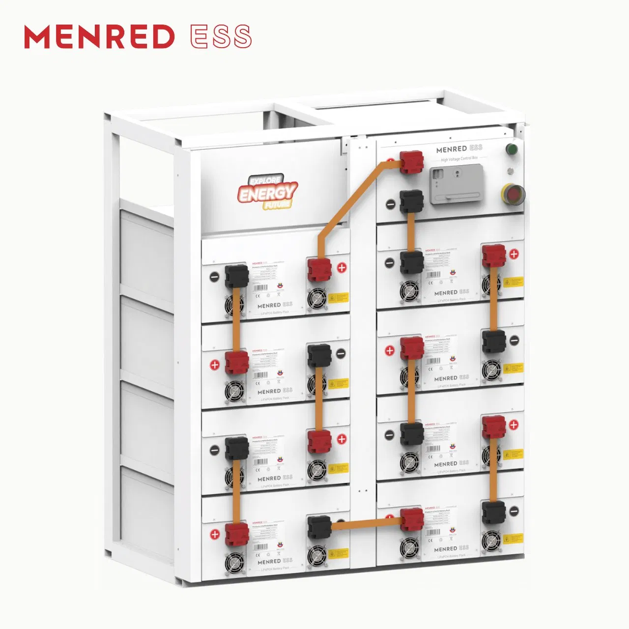 Menred German-Design Solar Battery for Home Energy Storage and Backup Power