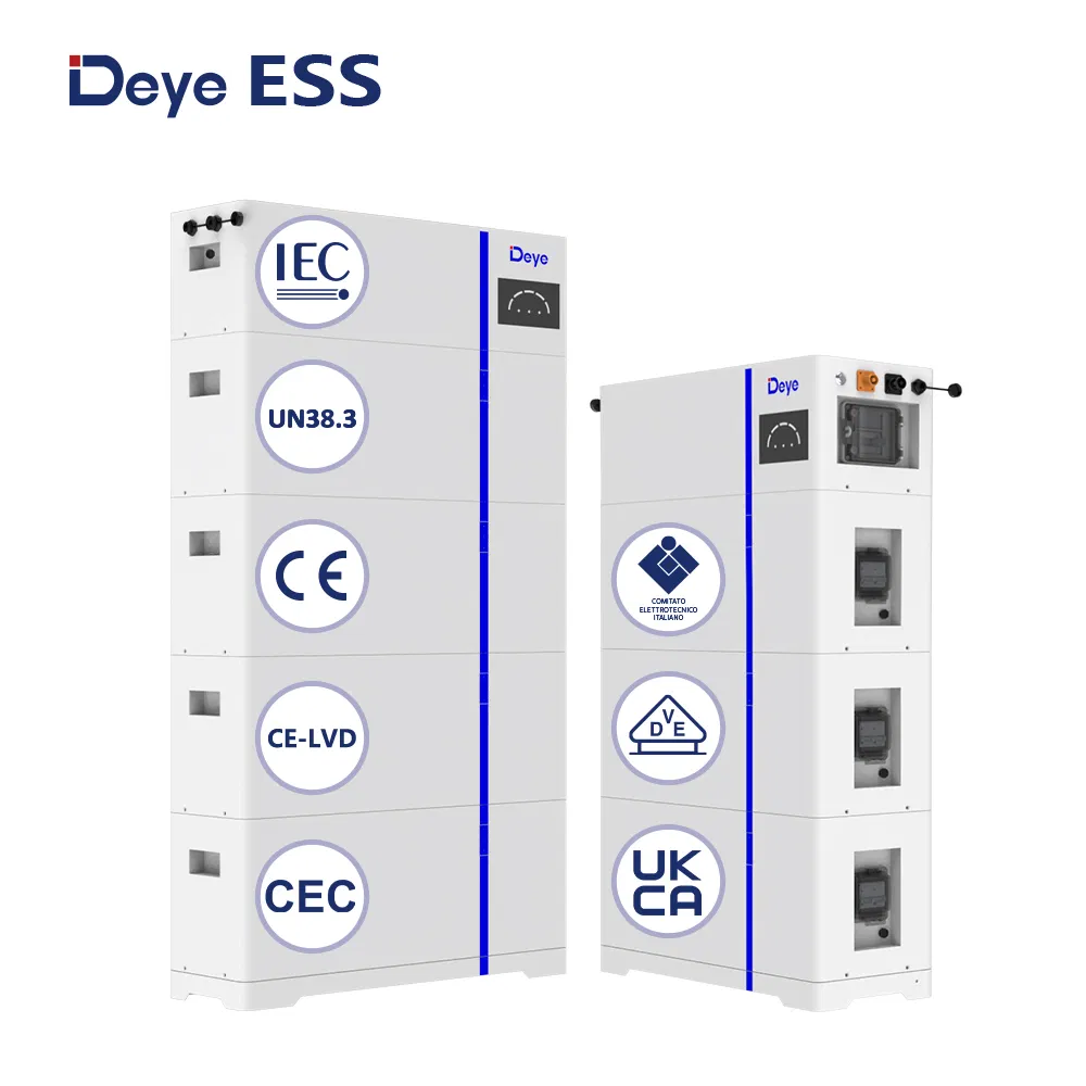 Deye Ess Al-W5.1-B Popular Design 100ah Deep Cycle Lithium Batteries for Solar Energy System