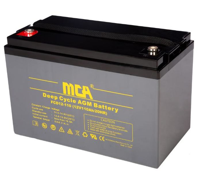 VRLA Deep Cycle Solar Storage Battery 12V 100ah