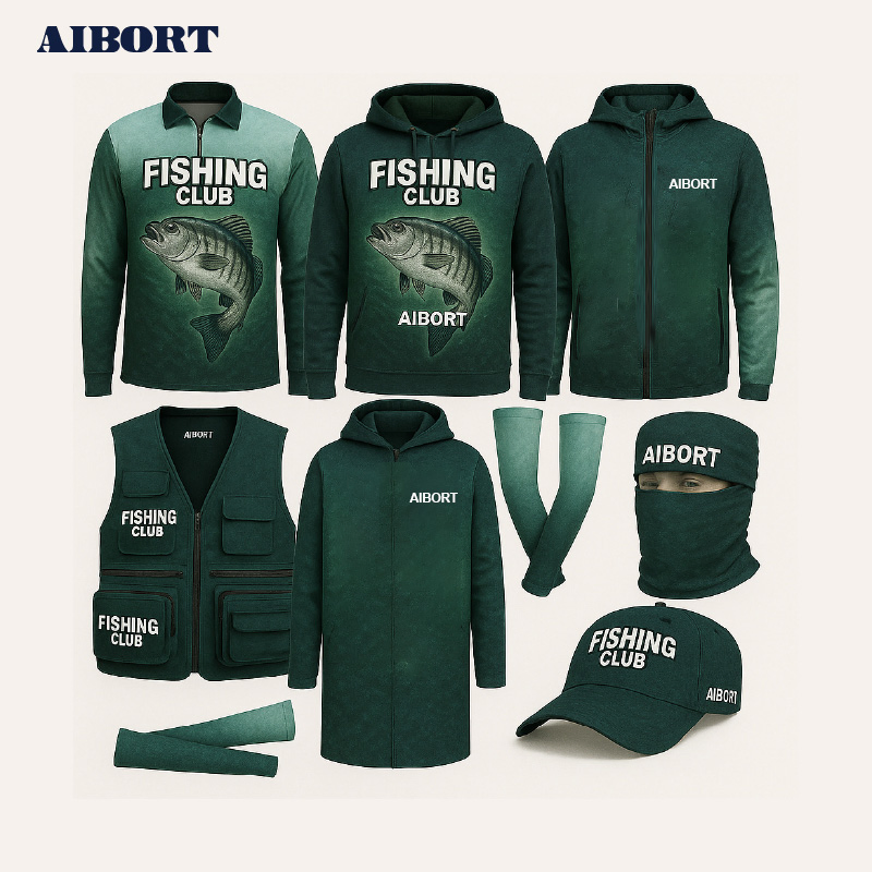 Aibort Sunproof Durable Anti-Mosquito Windproof Stretch Fabric Fishing Apparel