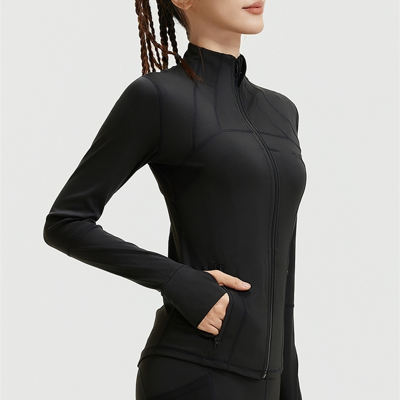 Xsunwing Lulu Design Outfits Long Sleeve Sports Outerwear Gym Tennis Pickleball Gym Yoga Workout Design Running Jackets Wjyt03