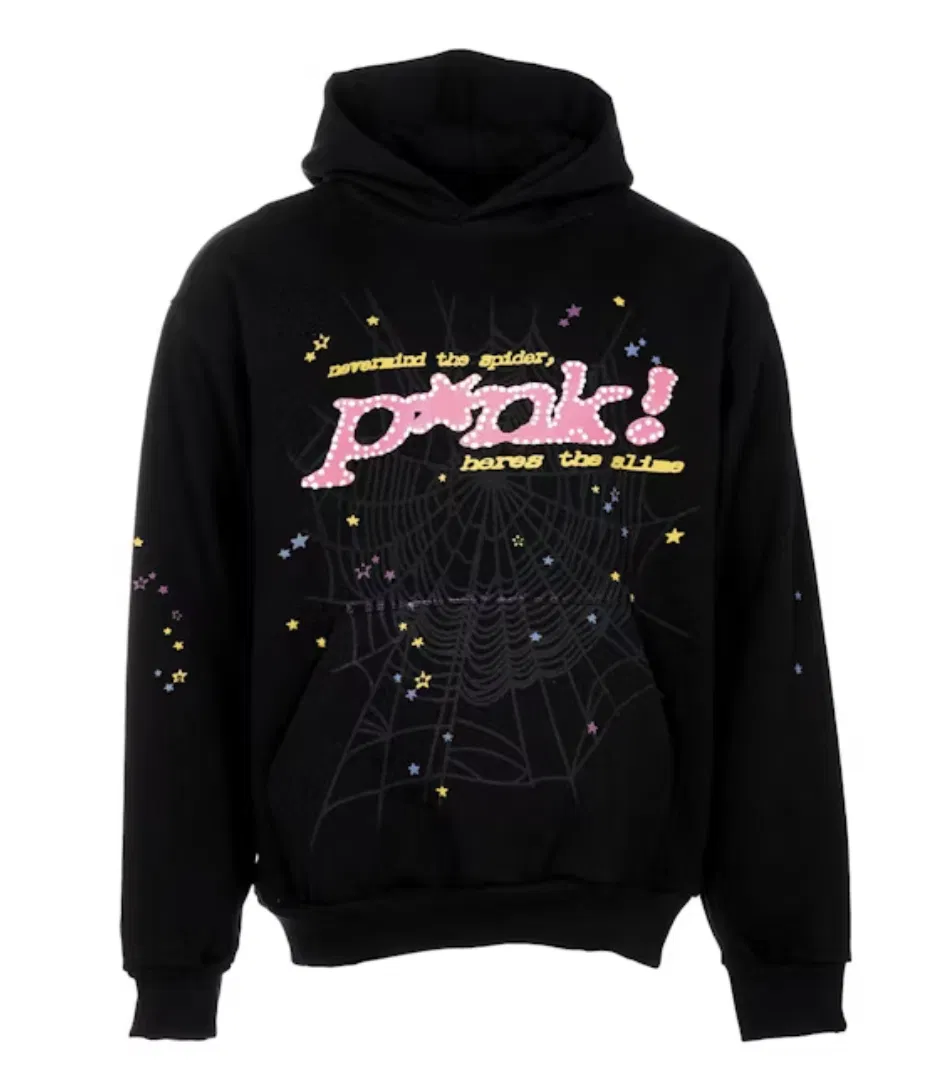 Manufacturer Spider Sp5der Cotton Fashion Oversized Heavy Weight Men Women Unisex Rhinestone Crewneck Jumper Streetwear Sweatshirt Y2K Hoody Top Pullover Hoodie