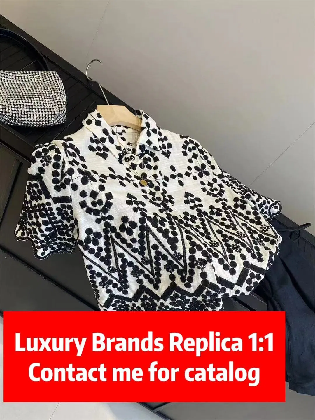 Wholesale Luxury Women Custom Tag Light Hight Quality Replica Online Store Clothing Design Women's Promotional Dress Brand Name Plus Size Women Clothing