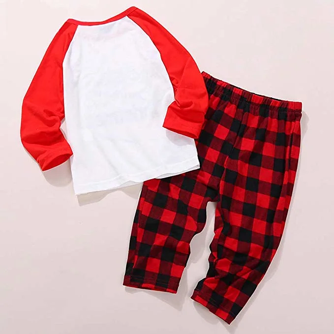 Toddler's Clothes Baby Garment Family Pajamas Set Sleepwear Matching Clothes