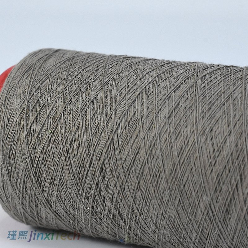 Raw Color Sustainable Fashion Yarn Ready to Ship Blended Cotton Polyester Yarn for Textile Fabric