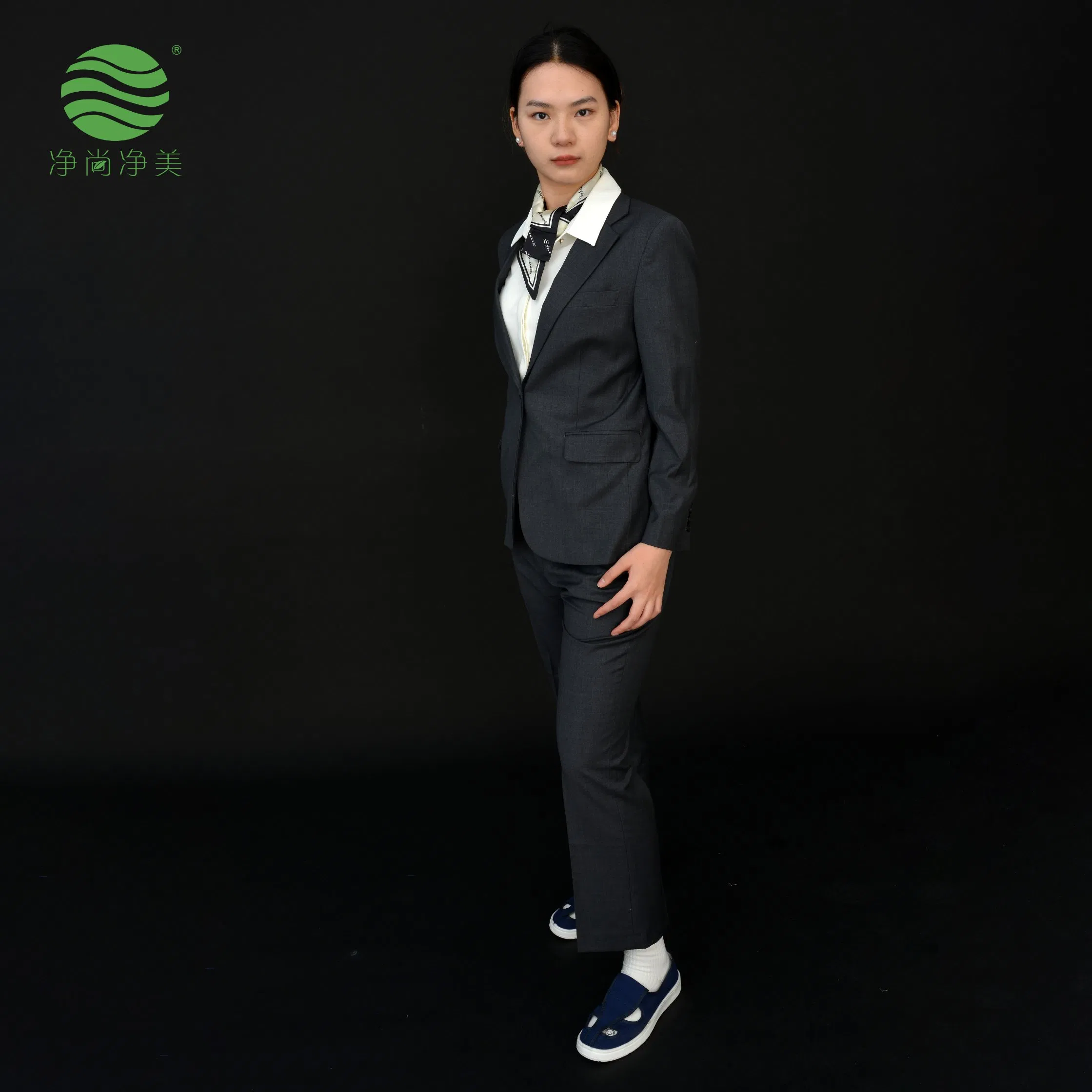 Jsjm1044-1 Factory Office Lady Formal Wear Clothing Female Uniform Women Workwear