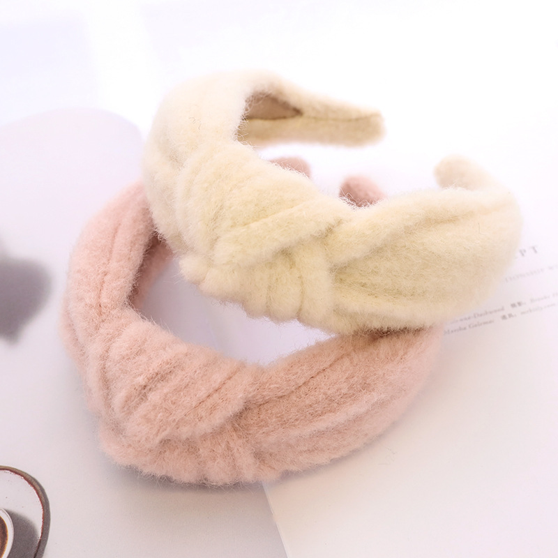 Fashion Knotted Headband Hair Card Girls Street Hair Accessories