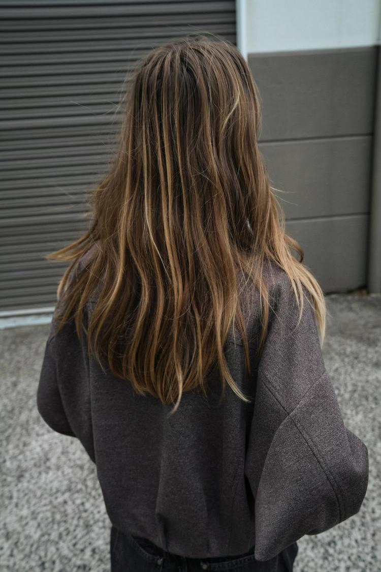 Wholesale Women Fashion Cropped Utility Jacket High Collar Chest Pockets Women's Casual Loose Bomber Outerwear