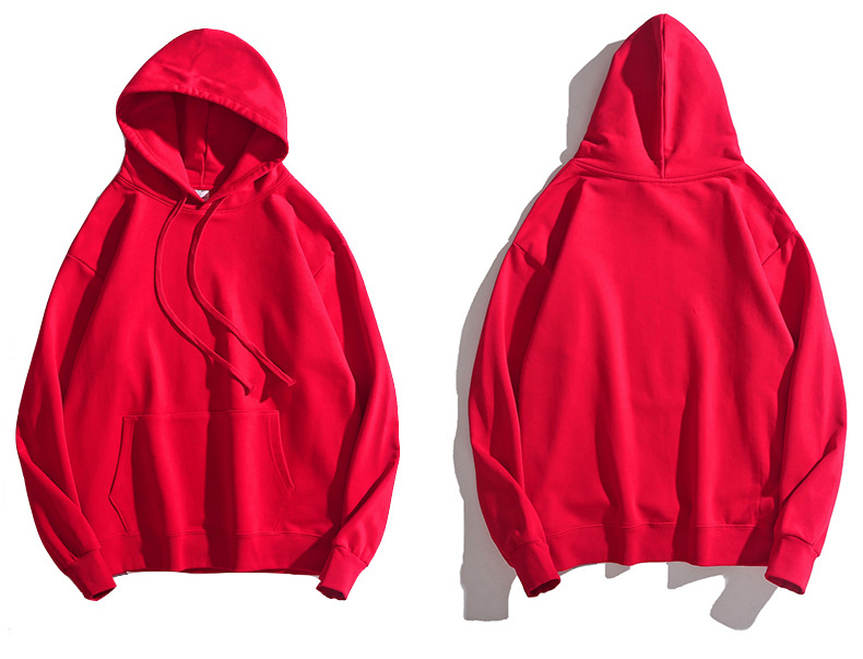 200GSM Summer Oversize Unisex 100% Cotton Sports Wear Men's Hoodie