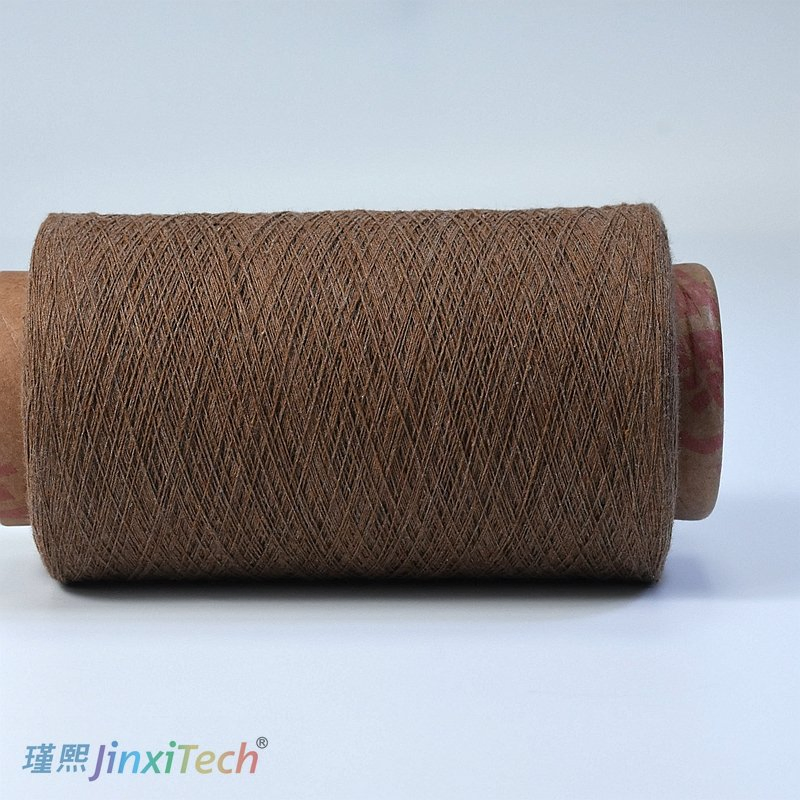 Bulk Eco Yarn Supplier for Hot Selling Recycled Cotton Polyester Yarn OEM Sustainable Fashion Yarn for Carpet