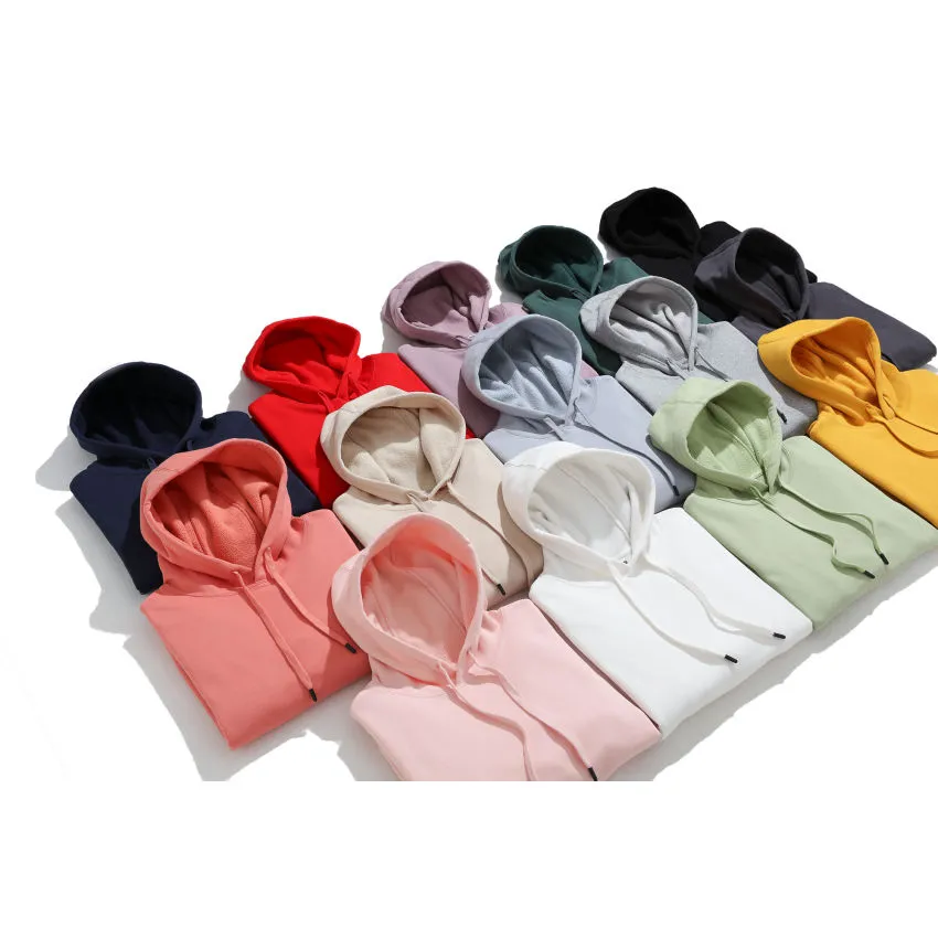 Premium Oversized Sweatshirts Custom Logo Streetwear Unisex Plus Size Fashion Hoodies