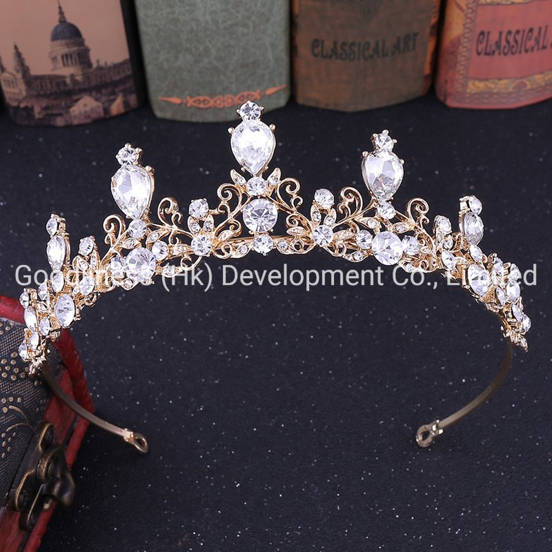 Princess Rhinestone Crystal Pageant Wedding Crown Tiara Fashion Hair Accessories