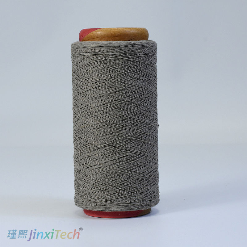 Raw Color Sustainable Fashion Yarn Ready to Ship Blended Cotton Polyester Yarn for Textile Fabric