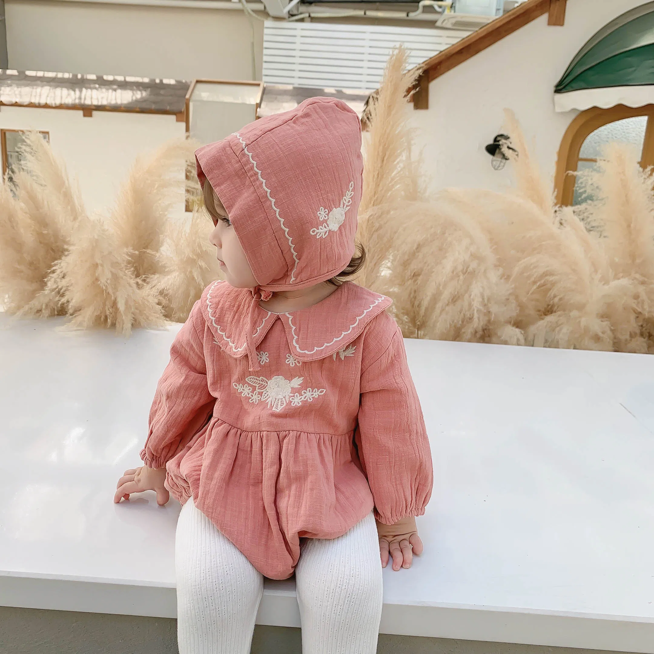 New Baby Clothes for Autumn and Winter, Warm Newborn Sleepwear, Thick Silk Jacket, Climbing Clothes, Baby Jumpsuit