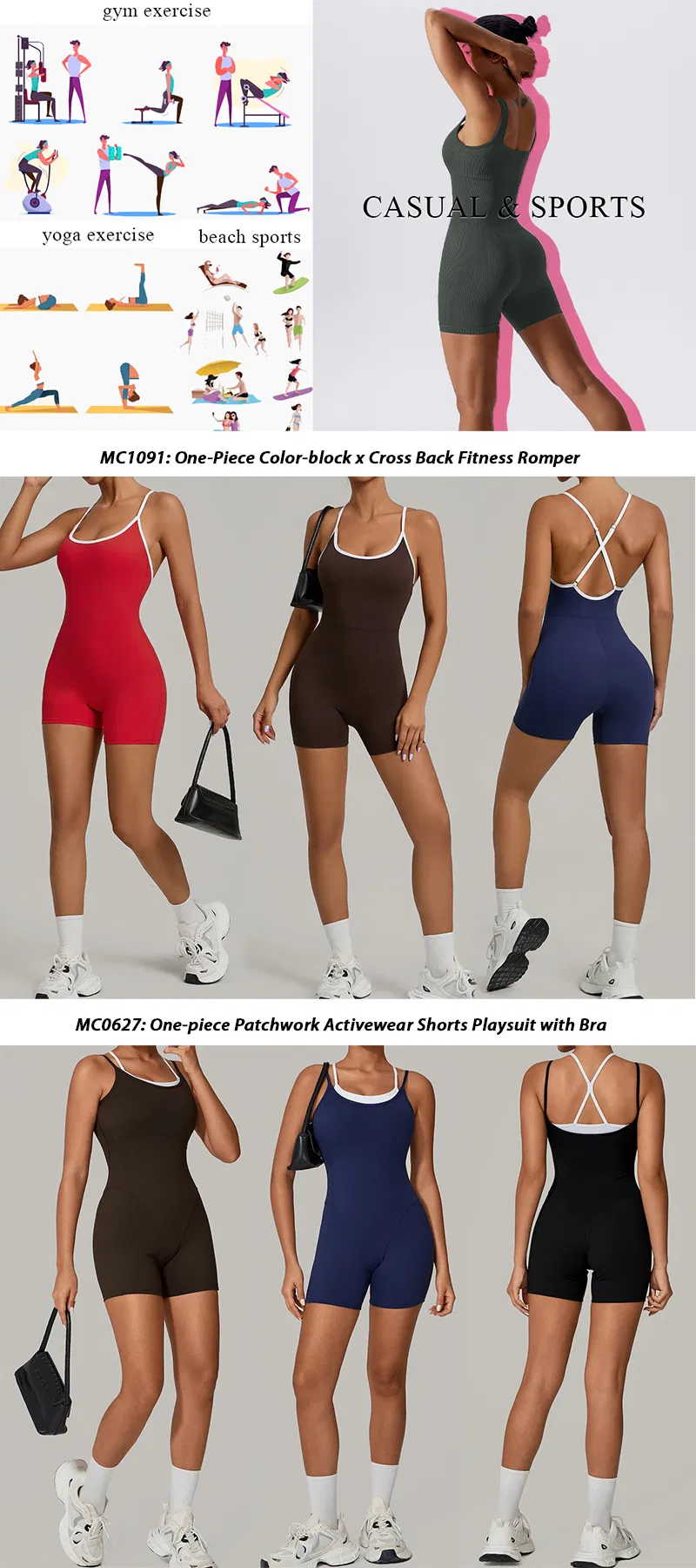 Running Pilates Romper