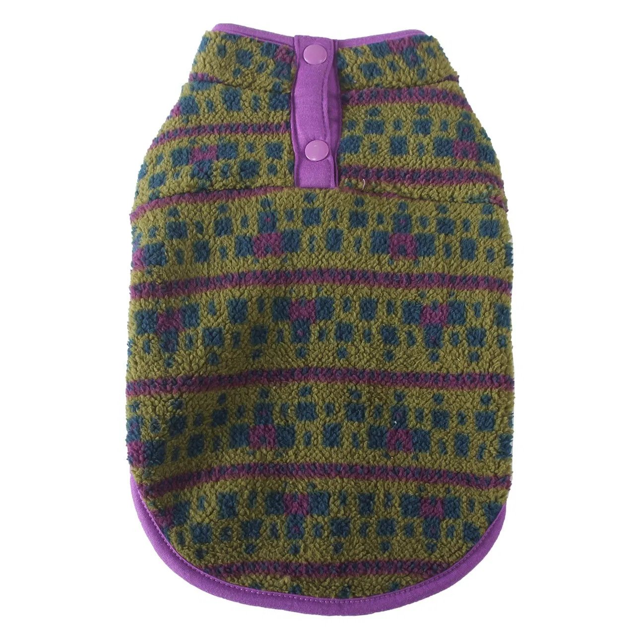 Warm Coral Fleece Dog Winter Shirt Pet Pattern Cute Clothes Thick Warm Dog Garment