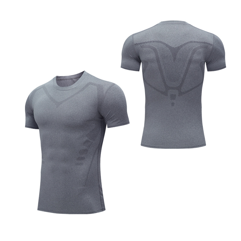 Breathable Quick-Drying Tight Gym Yoga Suit Set Fitness Shorts Men Sports Wear