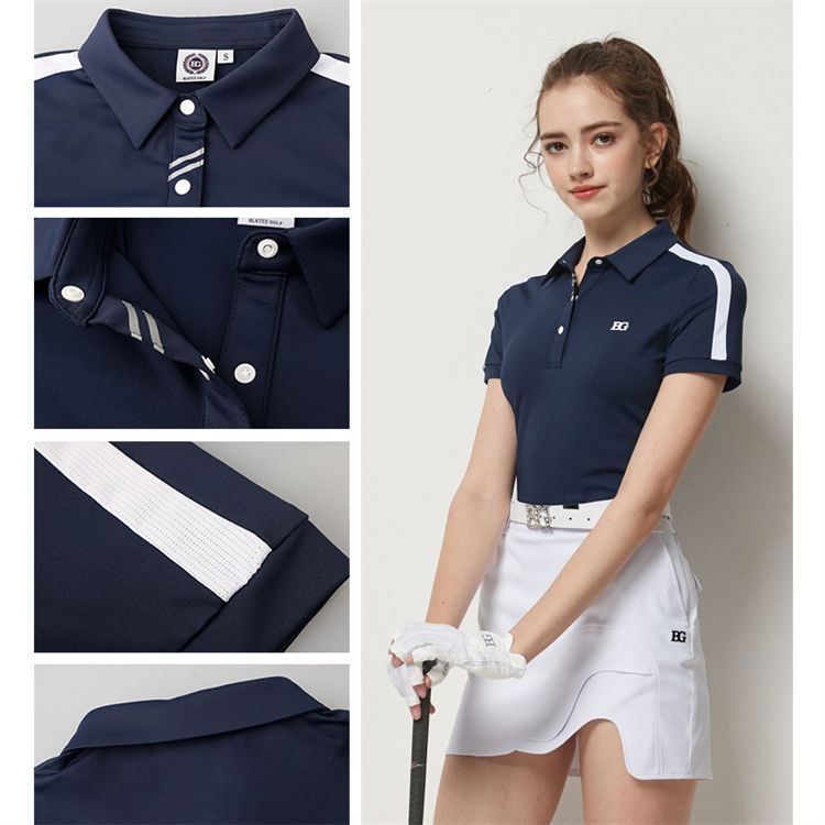 Wholesale Sportswear Women Polo Shirts Golf Apparel Golf Tennis