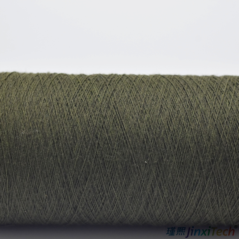 Environmentally Friendly Recycled Polyester Knniting Yarn 20 S for Sustainable Fashion Used in Various Knit and Woven Products