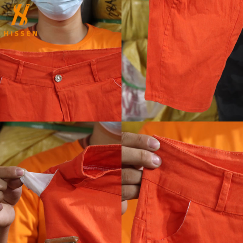 Good Quality Coveralls Denim Overalls Ladies Used Clothing