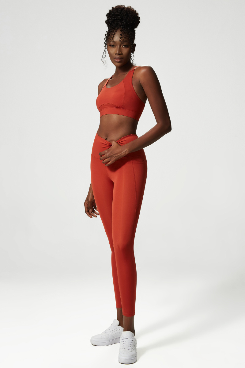 Clothing Gym Set Workout Clothes Sport Leggings and Bra Set Yoga Outfits Apparel for Women Sportswear Running Suit 2 Piece