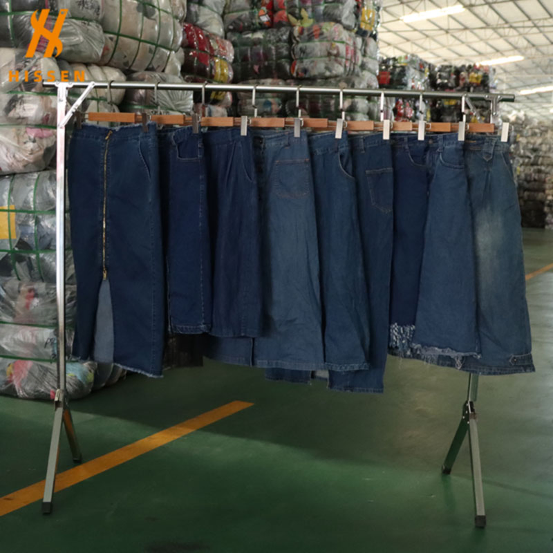 Hot Sale Pre Loved Clothing Sell Preloved Clothes Used Denim Overalls