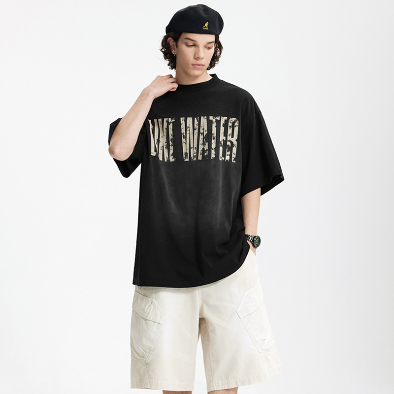 Eco-Friendly Recycled Polyester Blended Plain T-Shirt for Sustainable Fashion T Shirts