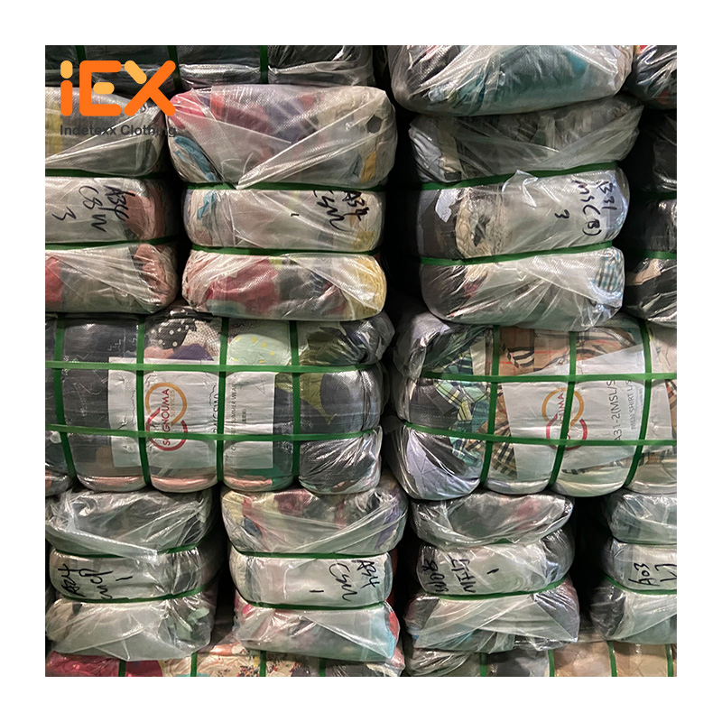 Used Cheap Winter Short Worsted Coat Women Second Hand Clothes