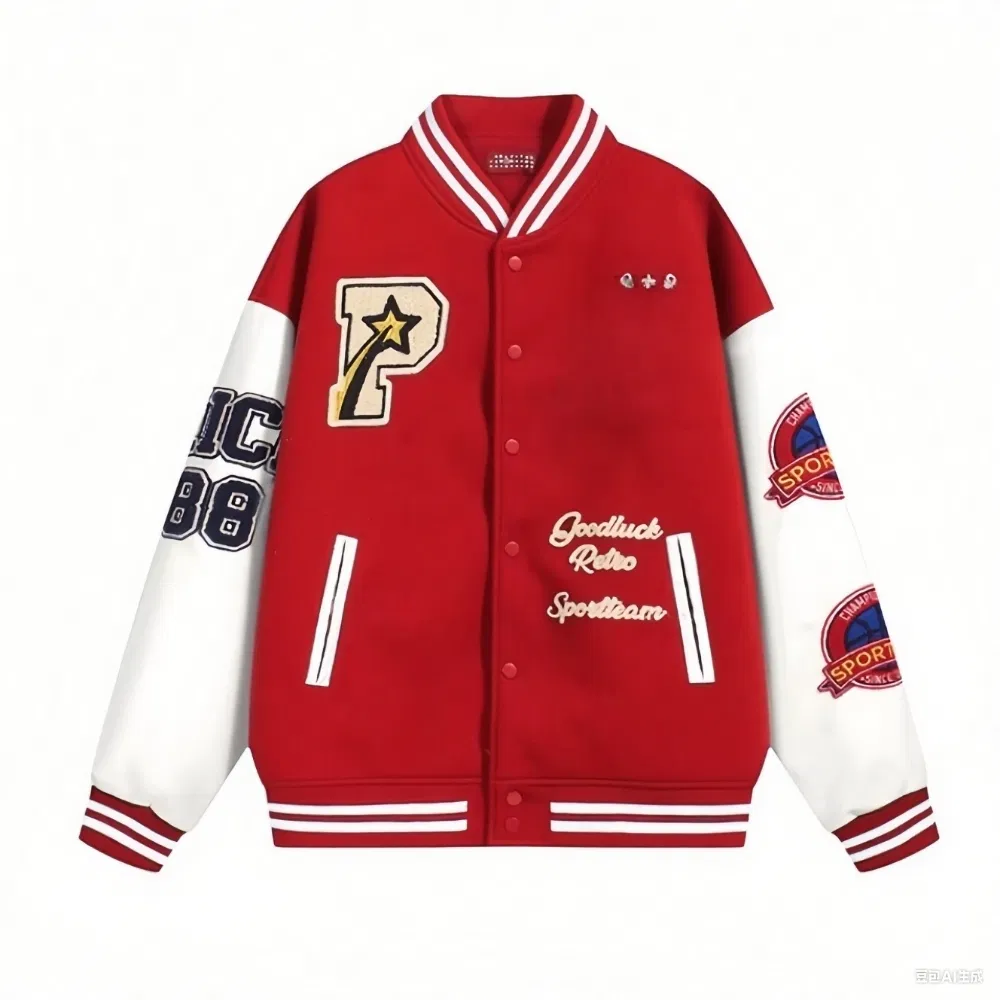 High Quality Outerwear Ensure No Ripping During Daily Use Sports Bomber Jacket