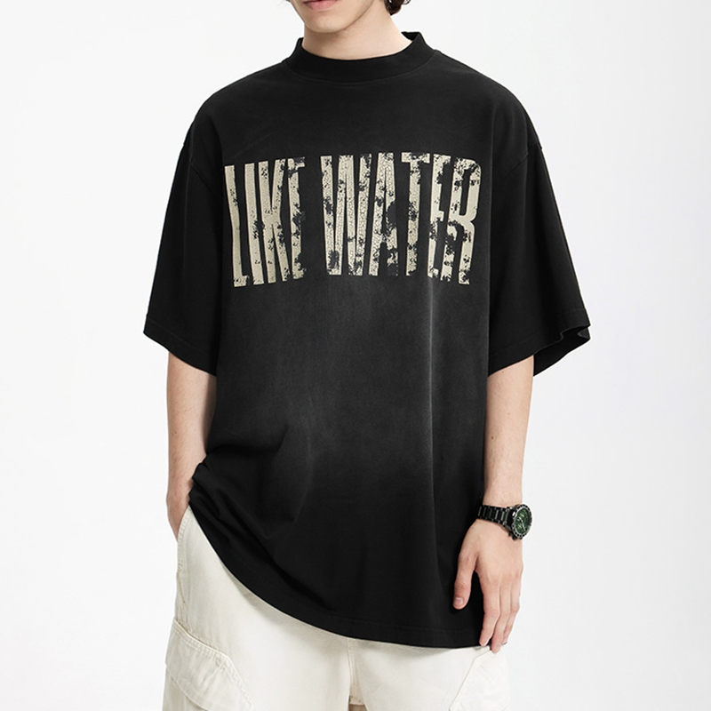 Eco-Friendly Recycled Polyester Blended Plain T-Shirt for Sustainable Fashion T Shirts