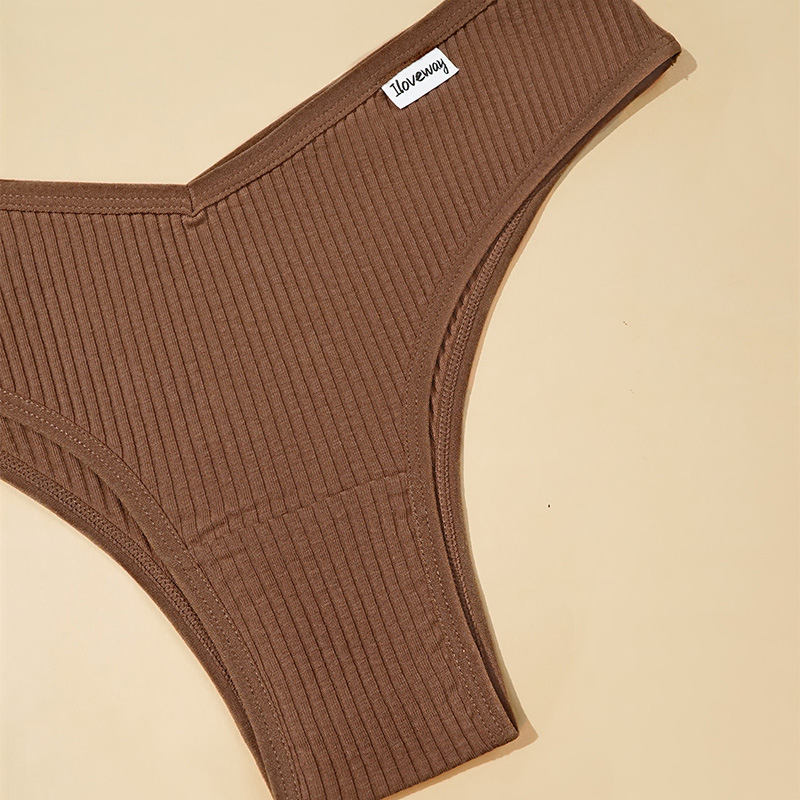 Threaded Cotton Underwear for Women