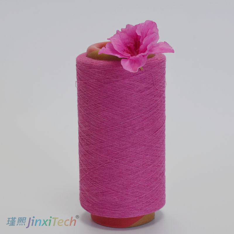 Factory Direct Sale Blended Polyester Fabric Yarn Sustainable Fashion Polyester Yarn in Raw Color for Car Seat Fabric