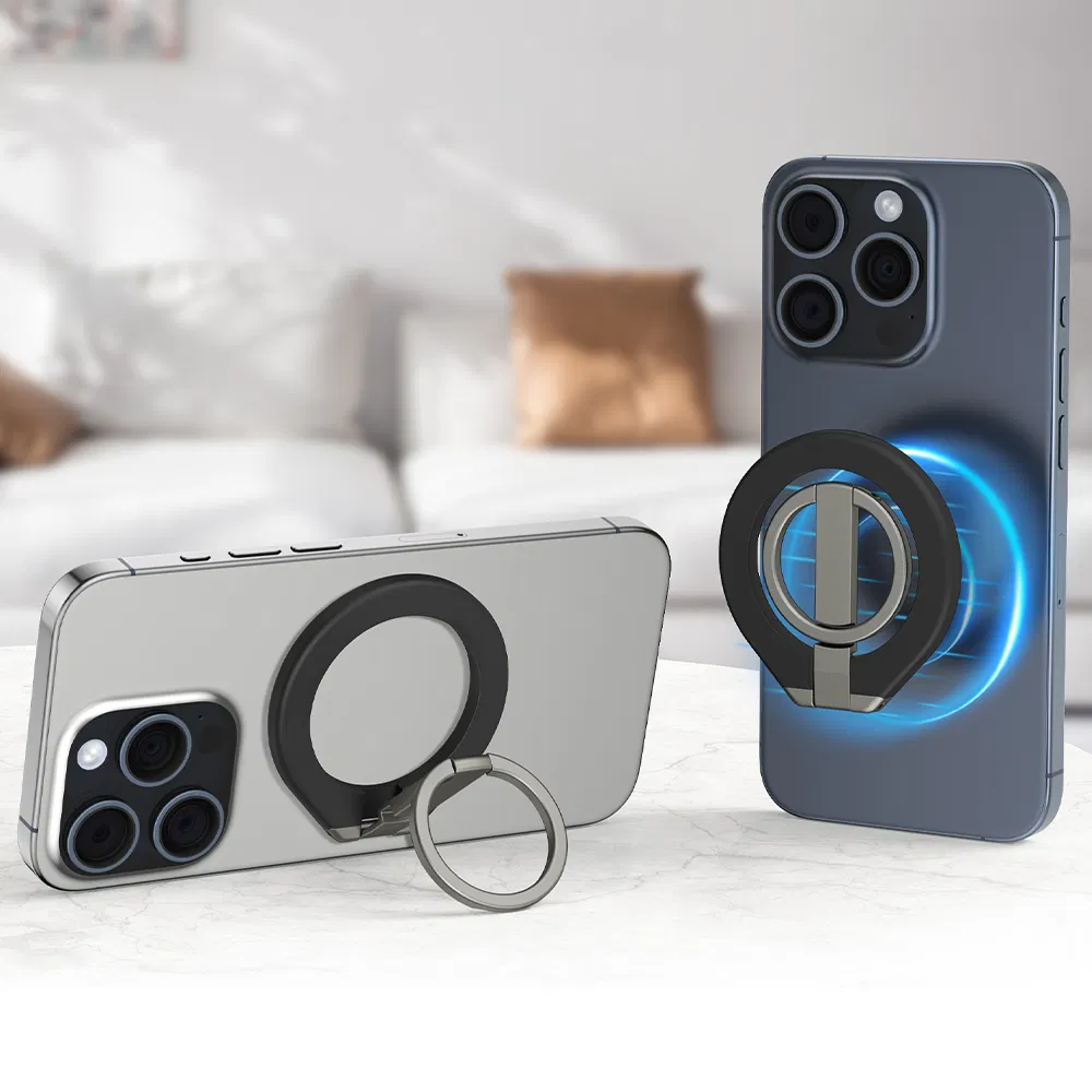Magnetic Phone Grip for Magsafe Cell Phone Ring Stand Magnetic Phone Ring Mobile Phone Accessories for iPhone 15 PRO Max 13 12