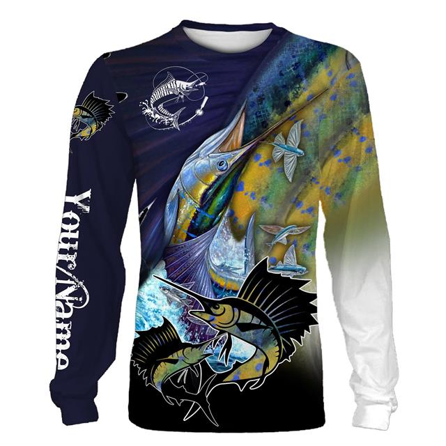 Insulated Odor Resistant Thermal Recyclable Sportswear Fishing Shirts Sublimation Fishing Apparel