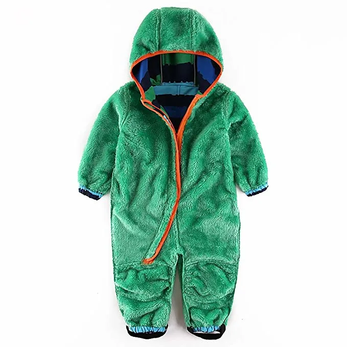 Baby Boy Waterproof Coverall All in One Fleece Lining Winter Warmer Apparel
