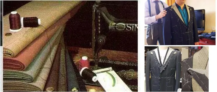 Men's Custom Long Wool Business Overcoats