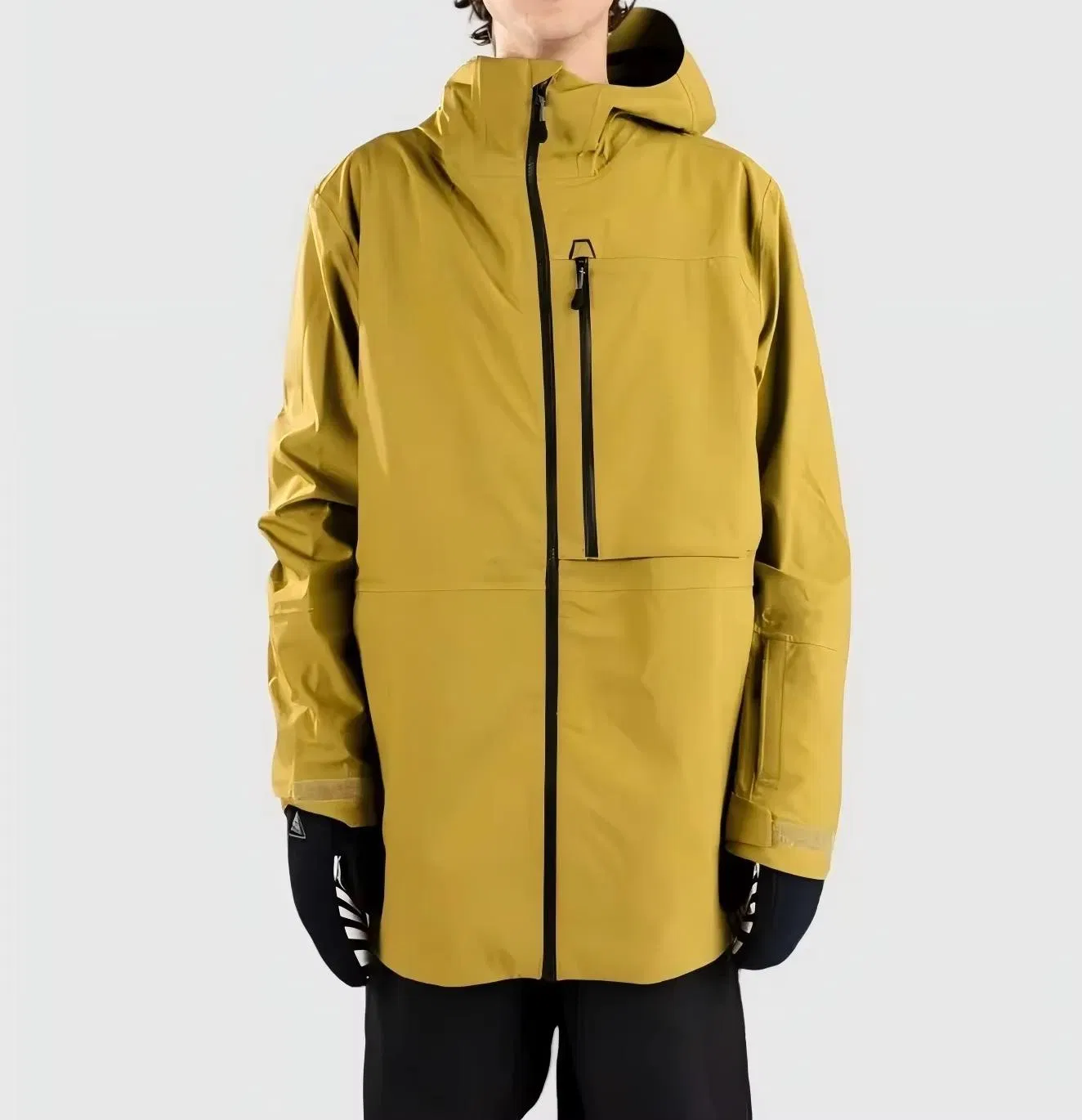 Conmr Men's Ski Jacket Waterproof Windproof Insulated Design for Winter Sports