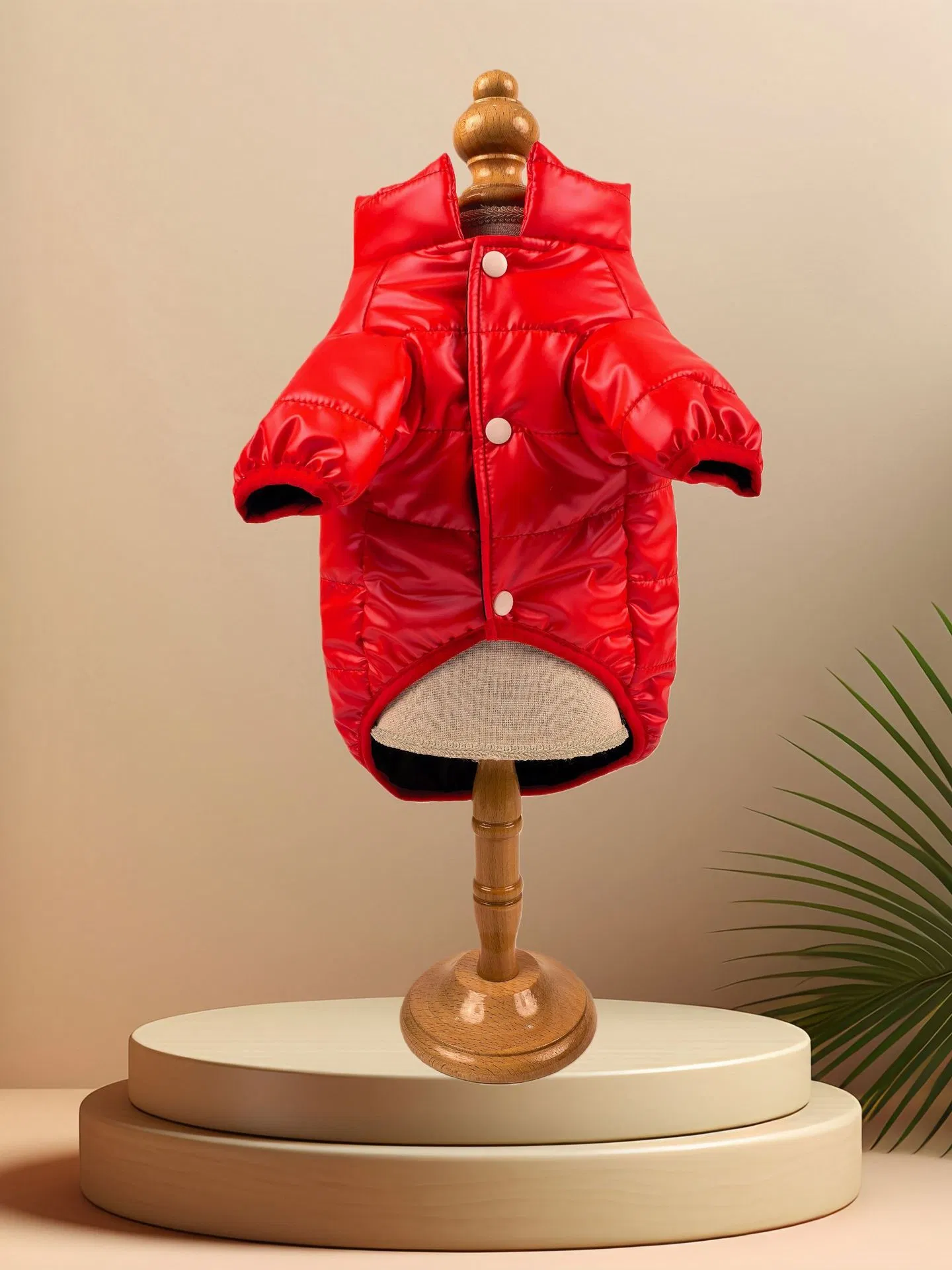 Winter Waterproof Dog Cotton Flocked Coat Waterproof Cotton Packed Clothes Pet Jacket